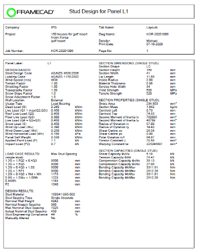 Structural Calculation